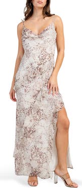 Collabo Ruffle Maxi Dress