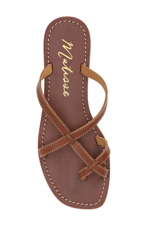 Matisse Melbourne Sandal In Cognac