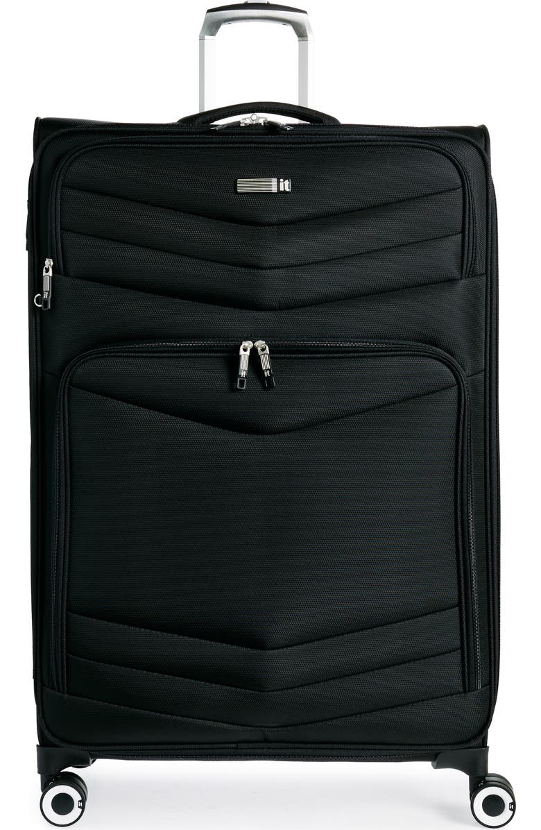 IT LUGGAGE Intrepid 31-Inch Softside Spinner Luggage, Main, color, Black