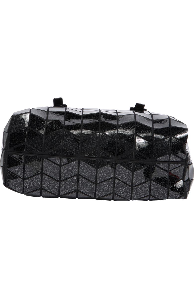 PATRIZIA LUCA Glitter Top Handle Bag, Alternate, color, Black Glitter