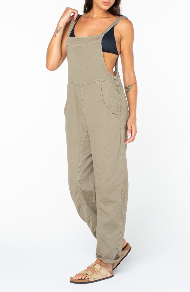 Roxy Wave of My Dream Overalls, Alternate, color, 