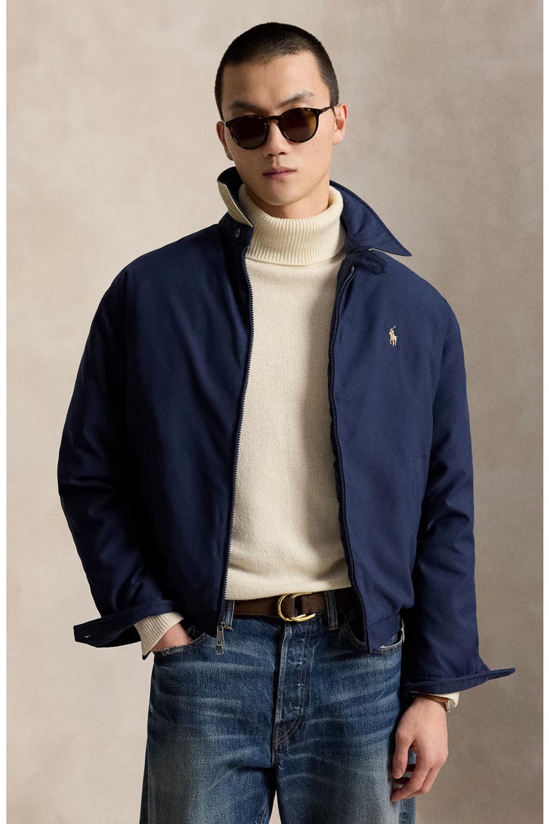 Water Repellent Down Jacket, Alternate, color, REFINED NAVY