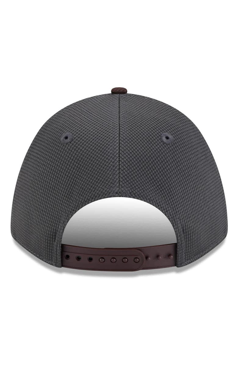 New Era Men's New Era Gray/Brown San Diego Padres 2025 Batting Practice 9FORTY M-Crown Adjustable Hat, Alternate, color, Gray