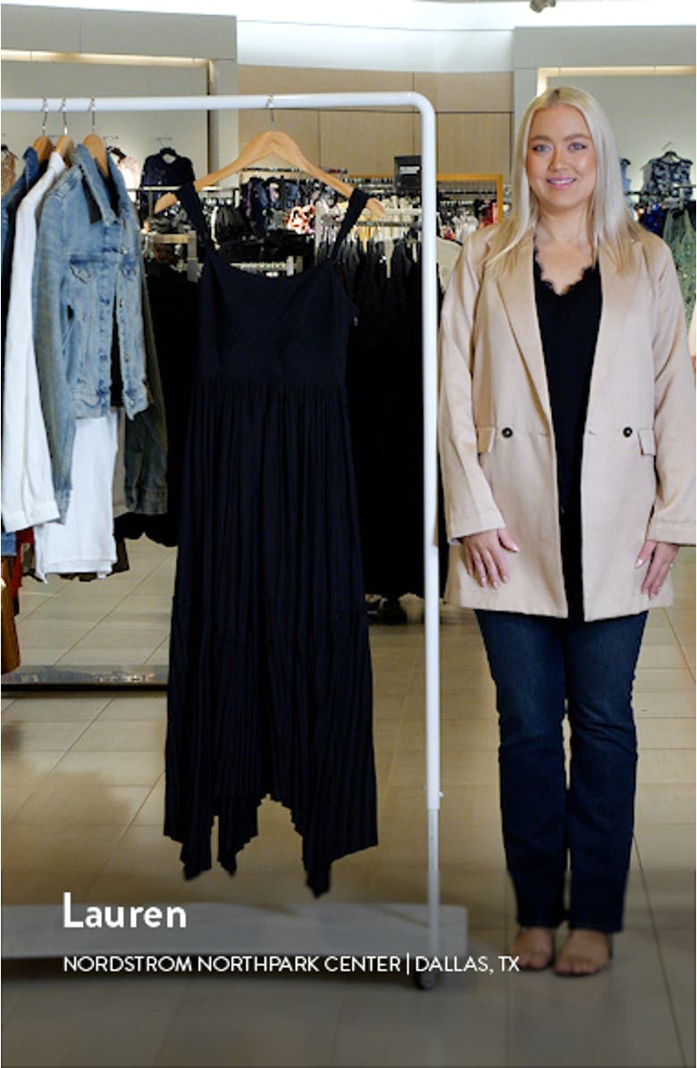 August Handkerchief Hem Dress, sales video thumbnail