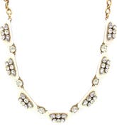 OLIVIA WELLES Embellished Crescent Necklace
