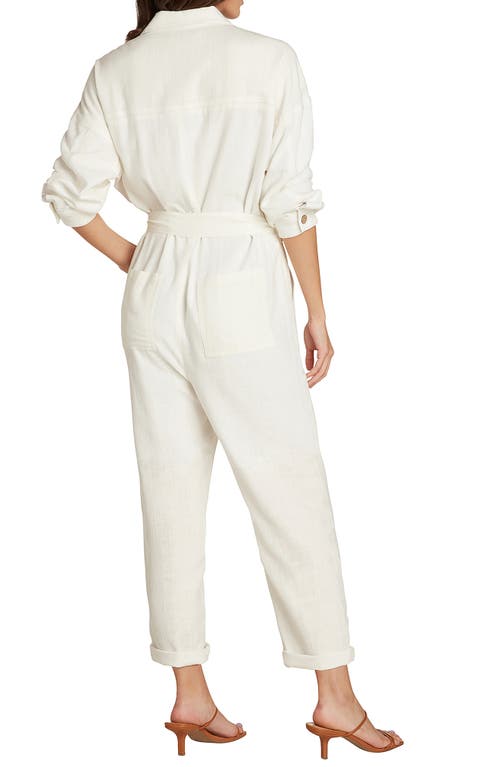 Matty M . Roxie Jumpsuit In White