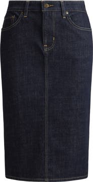 Lauren Ralph Lauren Denim Pencil Skirt