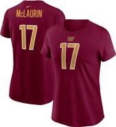 Nike Women's Nike Terry McLaurin Burgundy Washington Commanders Player Name & Number T-Shirt