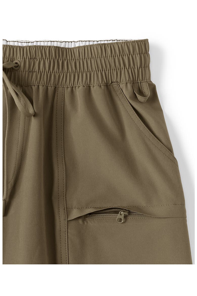 9 Inch Packable Cargo Swim Shorts, Alternate, color, Rich Khaki