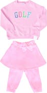 Bits & Bows Golf Skirted Sweatsuit