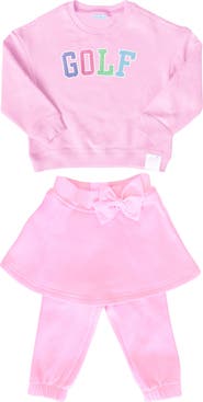 Bits & Bows Golf Skirted Sweatsuit