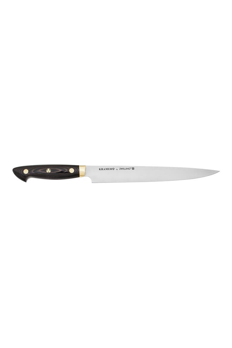 Bob Kramer Carbon 2.0 9-Inch Slicing Knife, Main, color, STAINLESS STEEL