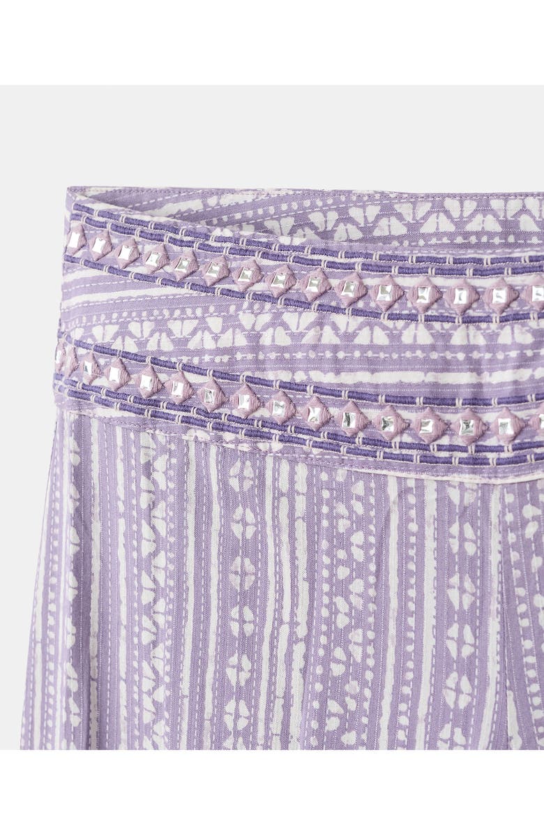 MANGO TEEN Print Wide Leg Pants, Alternate, color,
