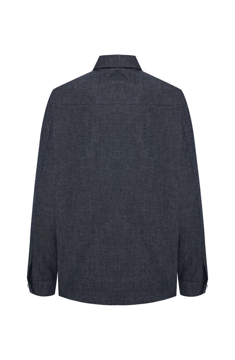 Jendue US Layered Denim Jacket - Unique Style & Comfort, Alternate, color, Deep Blue