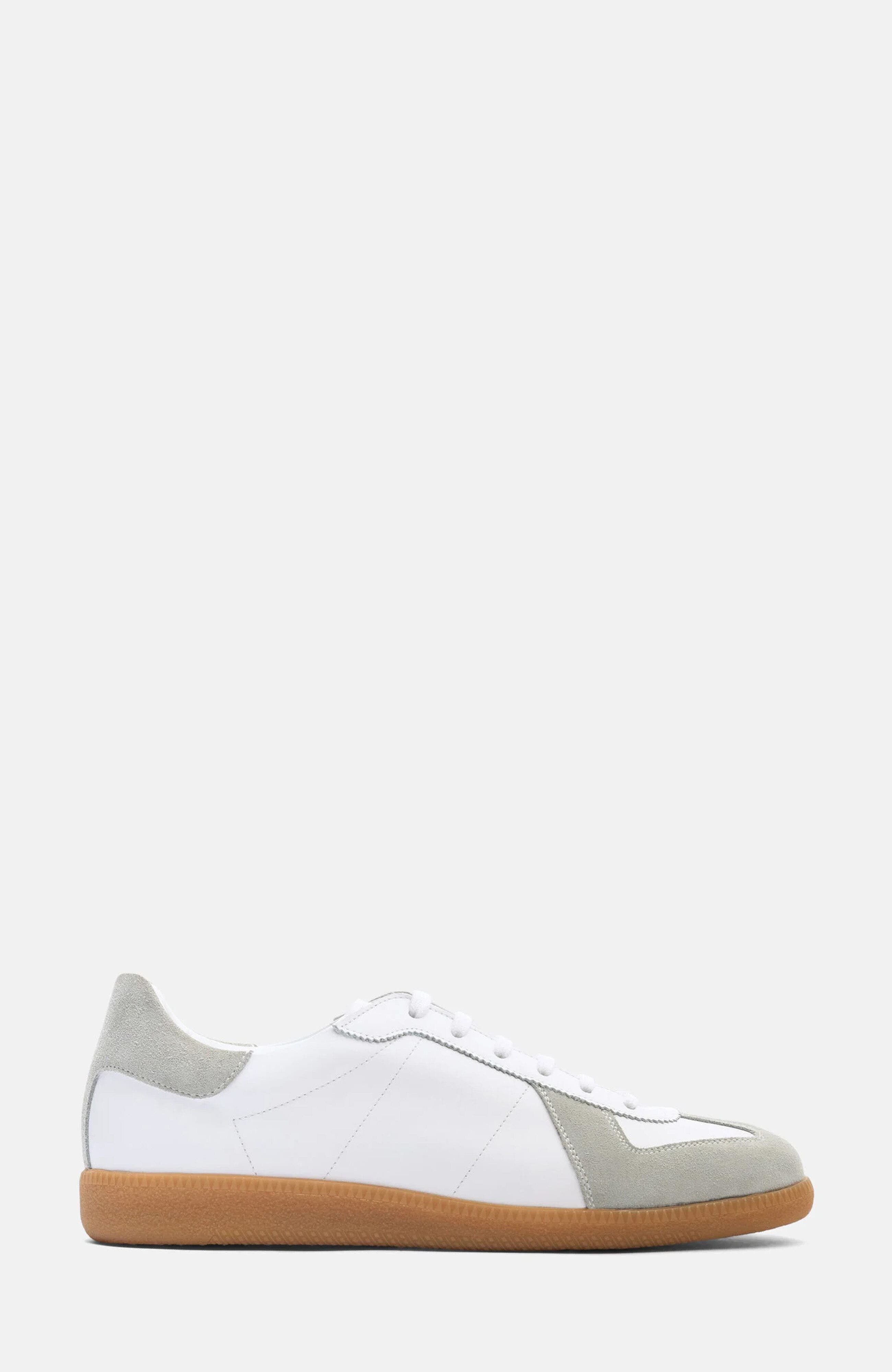 Hans Sneakers, Alternate, color, White - Calf