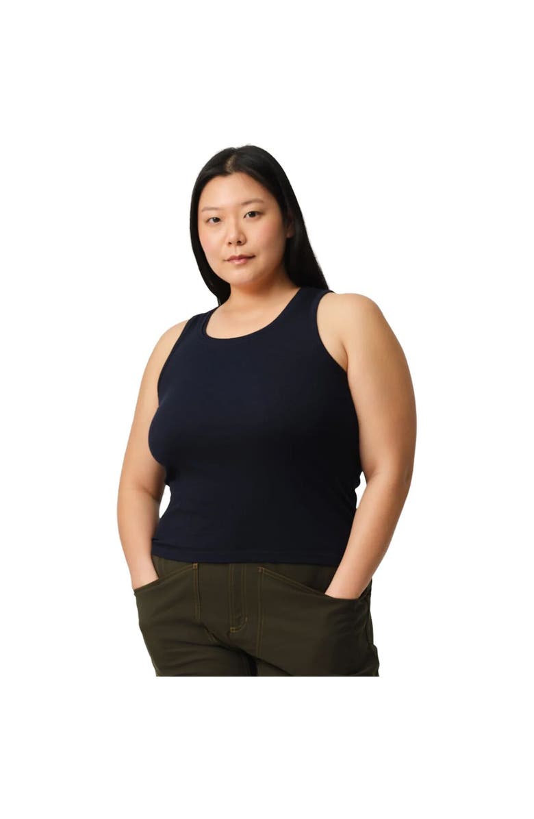 Hikerkind Ribbed Merino Tank Top - Women's, Alternate, color, Woad