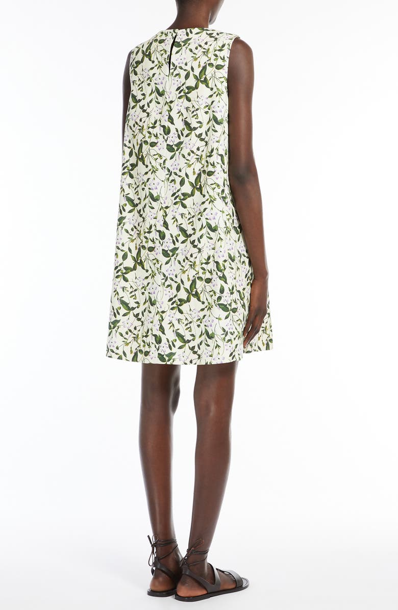 Weekend Max Mara Ornati Floral Sleeveless Shift Dress, Alternate, color, 