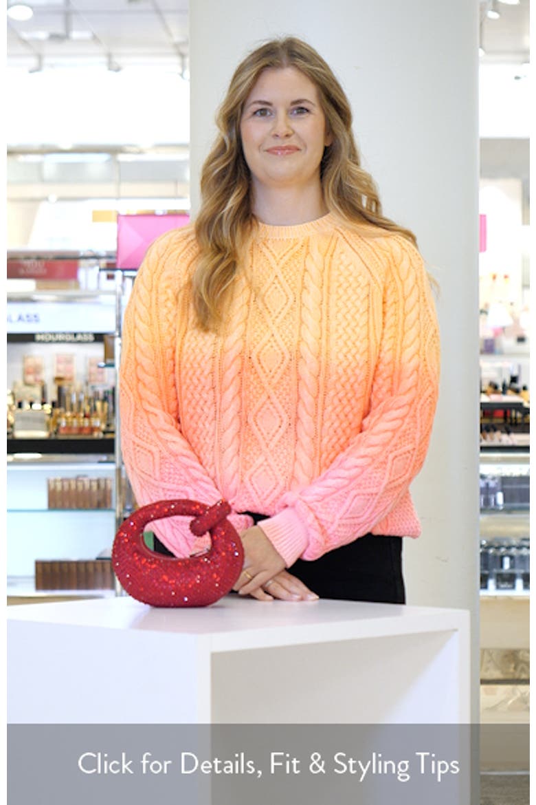 Abacus Embellished Top Handle Bag video