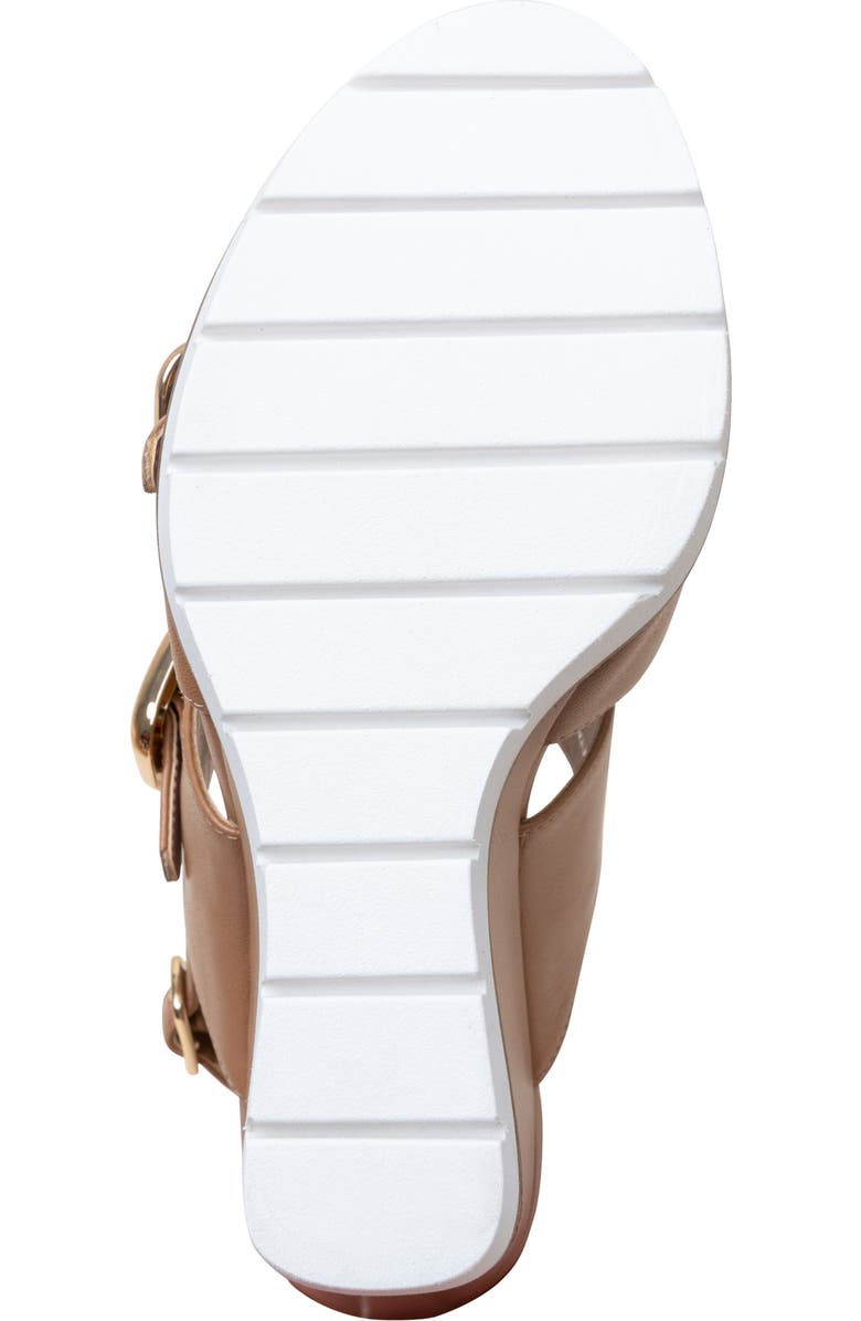 Linea Paolo Elvie Slingback Wedge Sandal, Alternate, color, Desert