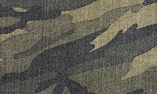 Bdg Urban Outfitters Camo Dex Zip Jacket In Green