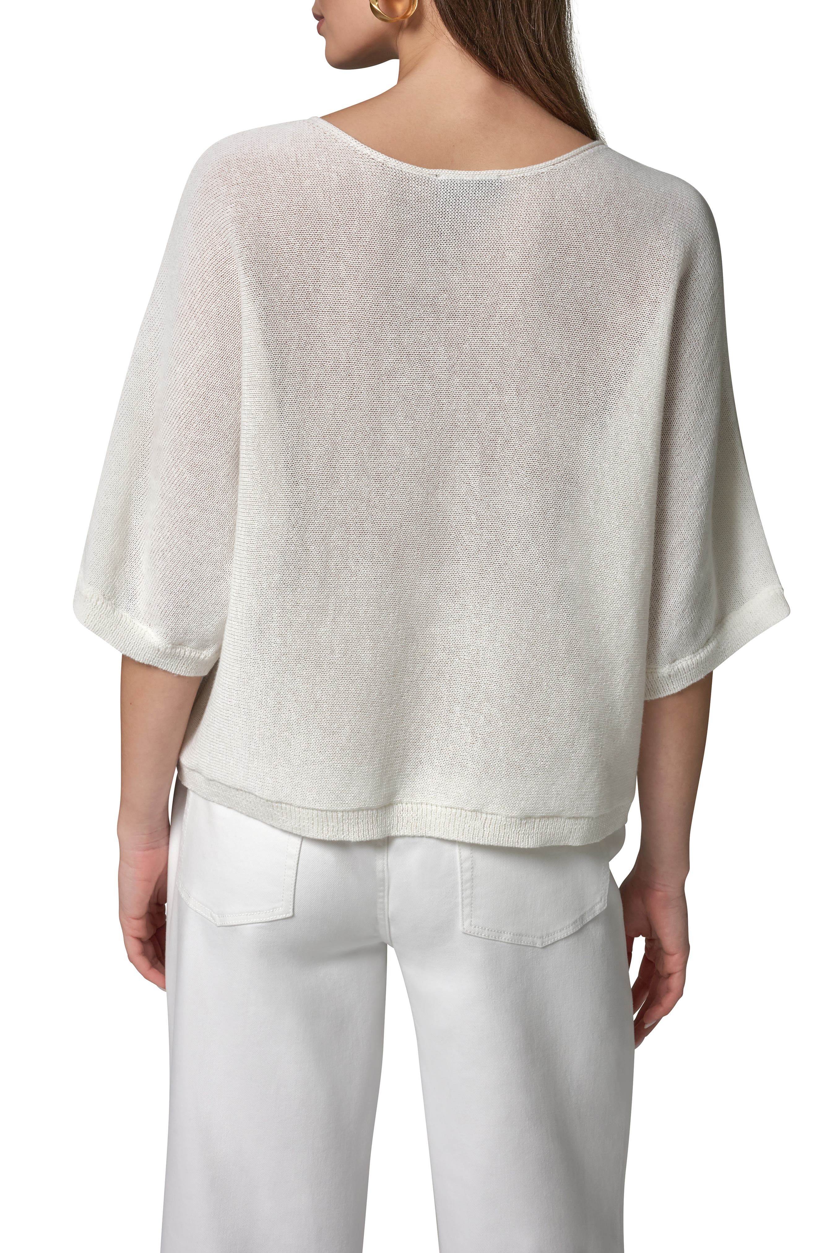 Dolman Sleeve Ballet Neck Sweater - image 2