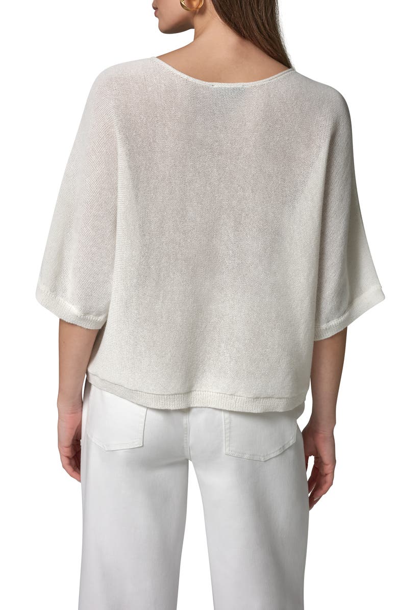 Donna Karan New York Dolman Sleeve Ballet Neck Sweater, Alternate, color, Limoncello