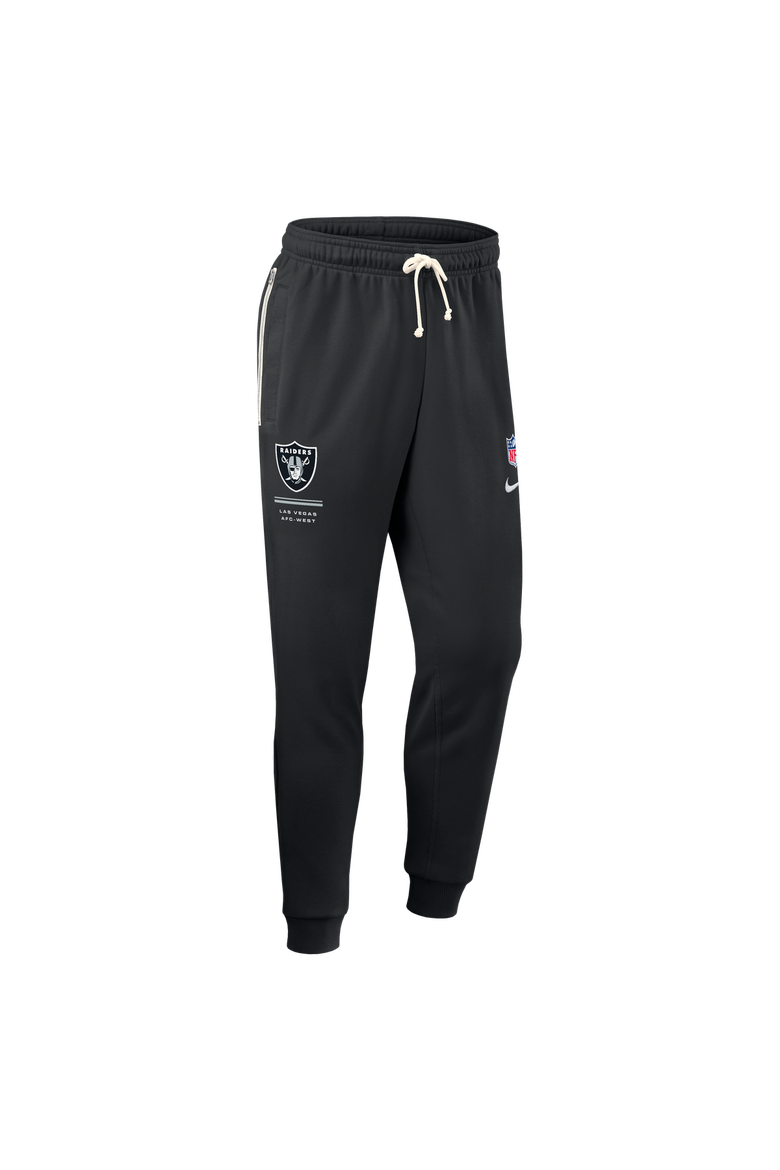 Men's Nike Black Las Vegas Raiders Sideline Standard Issue Touchback Kick Dri-FIT Taper Pants, Alternate, color, Black