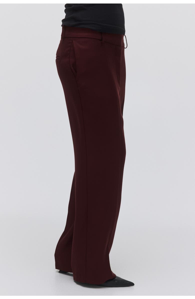 H&M Suit Trousers, Alternate, color, Burgundy