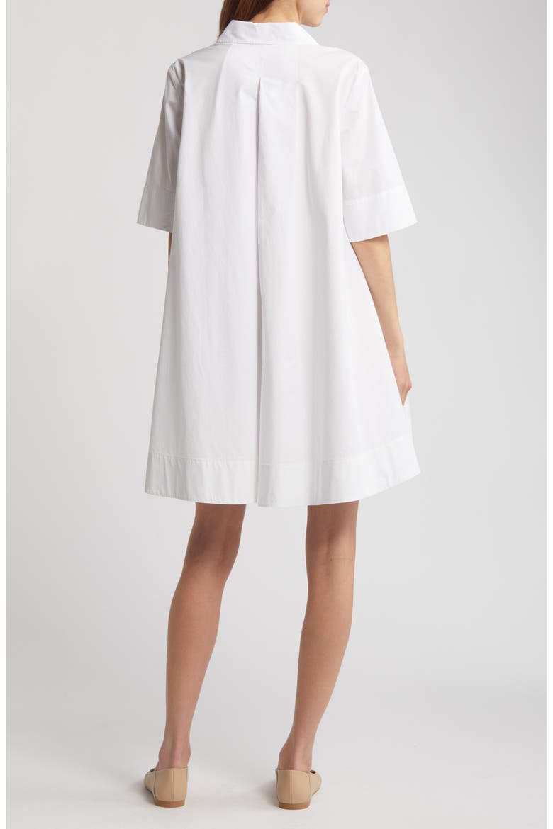 Mini Shirtdress, Alternate, color, WHITE LIGHT