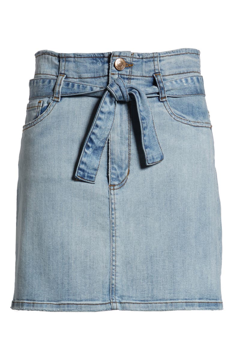 STS Blue Belted Denim Skirt, Alternate, color, 