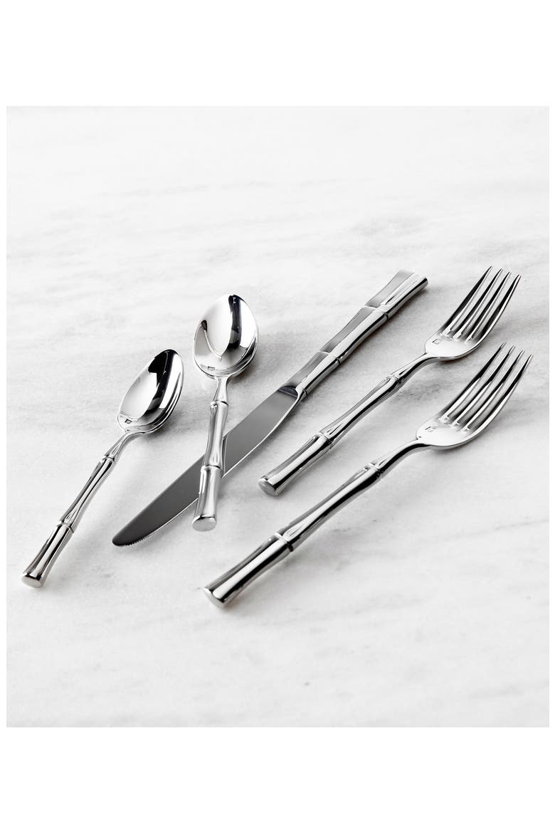 Royal Pacific 60-Piece Flatware Set, Alternate, color, SILVER