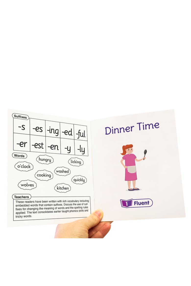 Letters & Sounds Phase 6 Set 2 Fiction Educational Learning Set, Alternate, color, Multicolored
