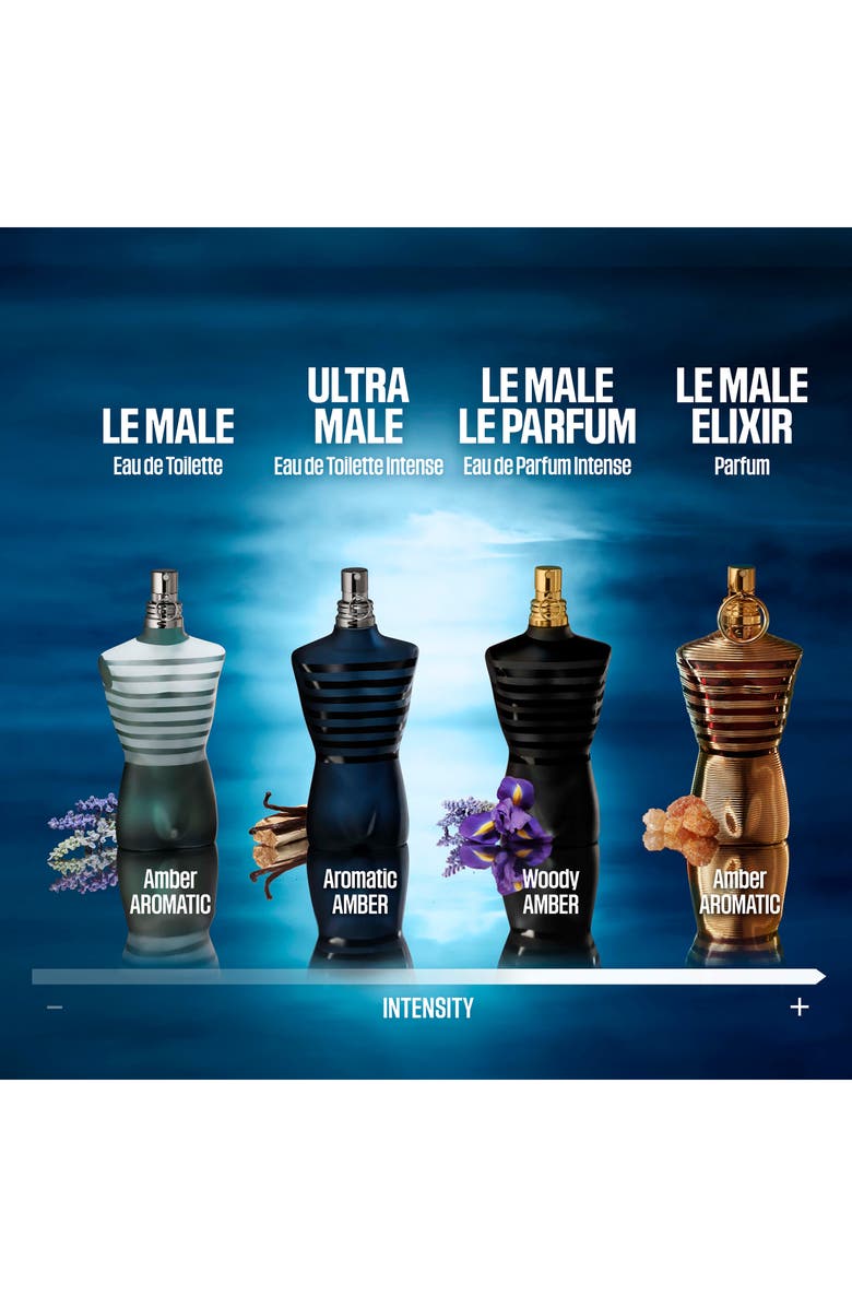 Jean Paul Gaultier Le Male Eau de Toilette 3-Piece Gift Set $192 Value, Alternate, color, 