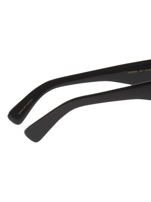 Lanvin Lunettes Maxi Rectangle  Signature