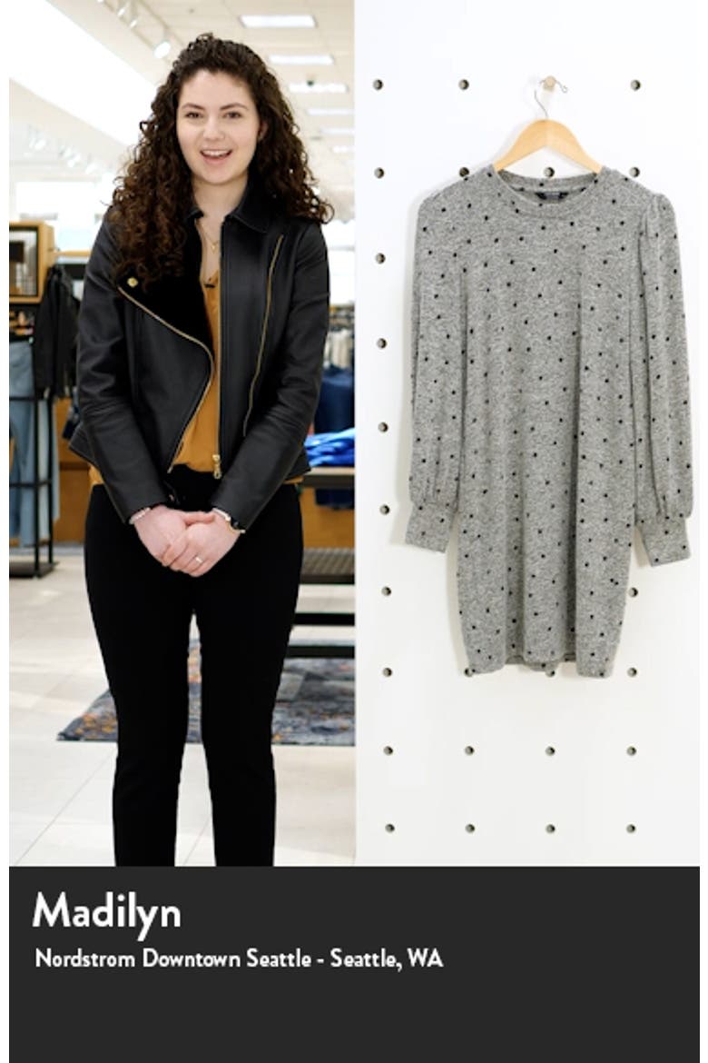 Cozy Long Sleeve Knit Shift Dress video