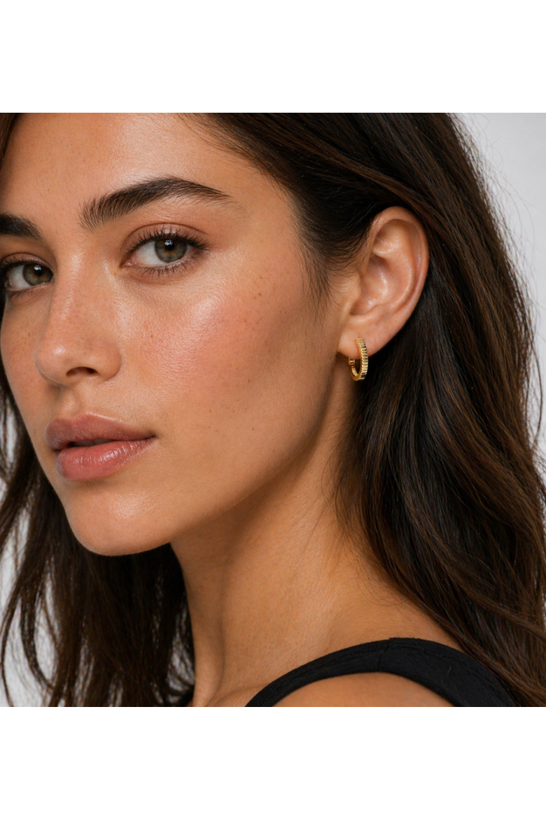 Golden Halo Hoops 2mm, Alternate, color, Yellow Gold