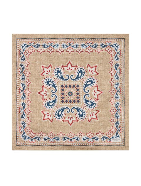 Harmon Reversible Floral Paisley Neckerchief