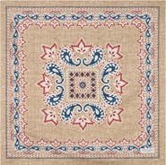Robert Talbott Harmon Reversible Floral Paisley Neckerchief