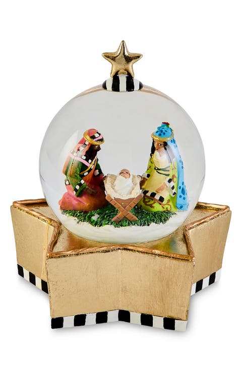 Patience Brewster Nativity Snow Globe