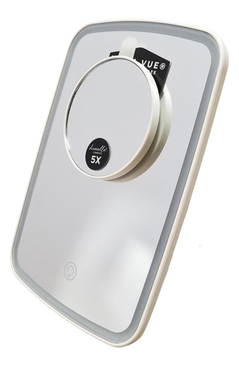 DANIELLE LED Tablet 1X Mirror & 5X Magnified Mirror Set, Alternate, color, 