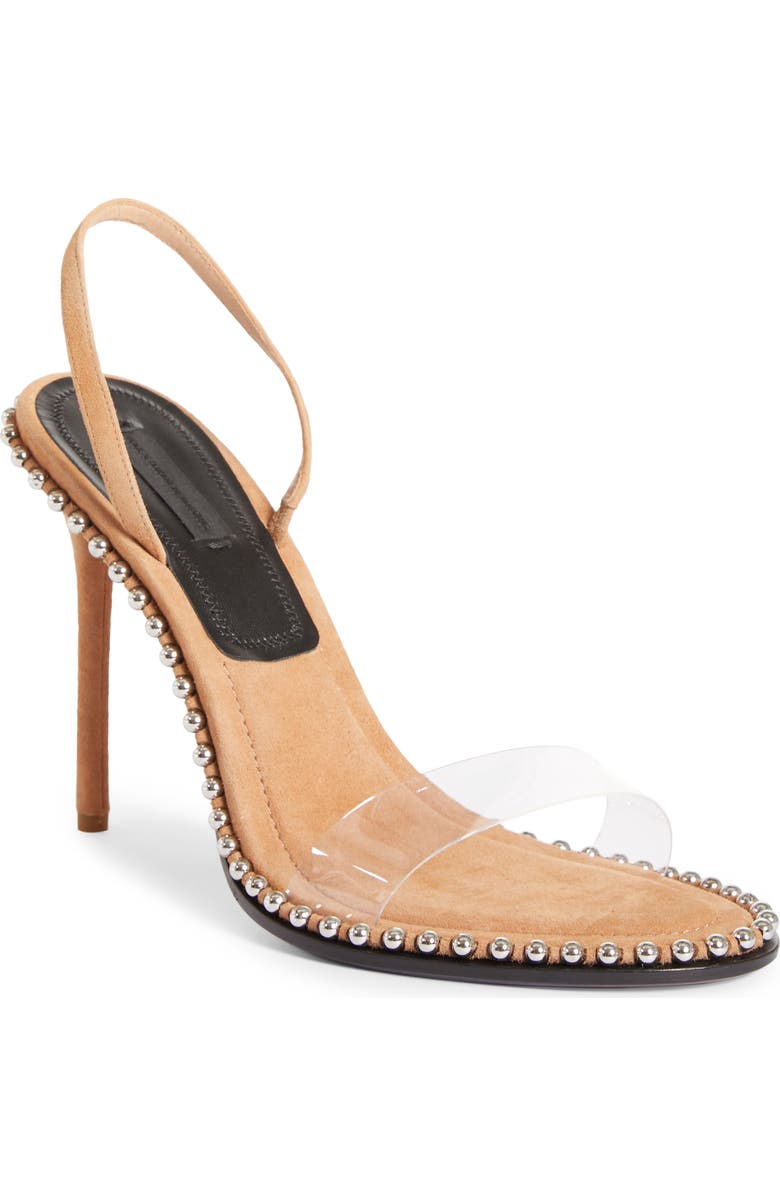 Alexander Wang Nova Studded Sandal, Main, color,