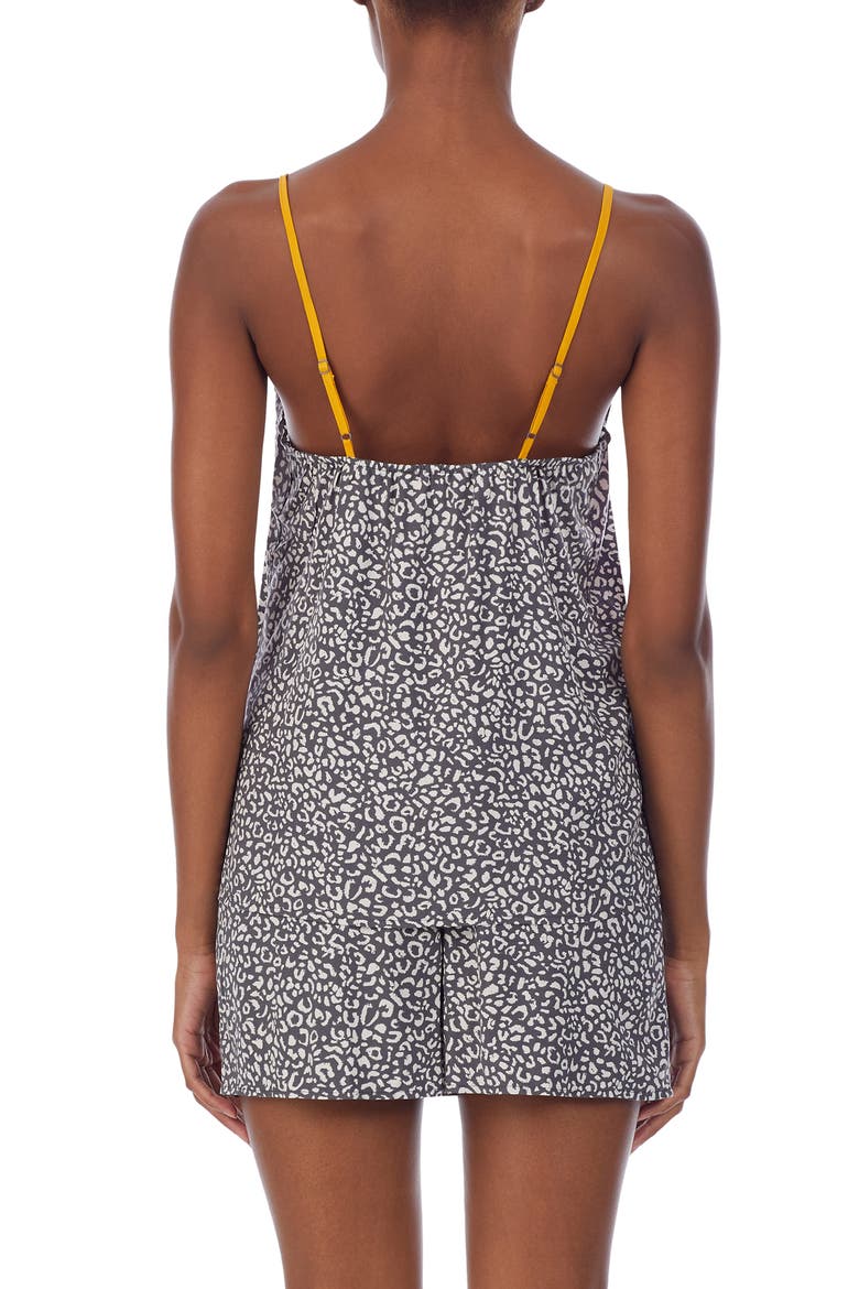 Print Short Pajamas, Alternate, color, GREY PRINT