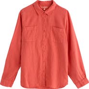 Seasalt Cornwall Hazel Branch Linen Button-Up Shirt
