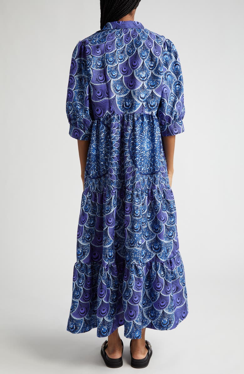 The Oula Company Print Maxi Dress, Alternate, color, 