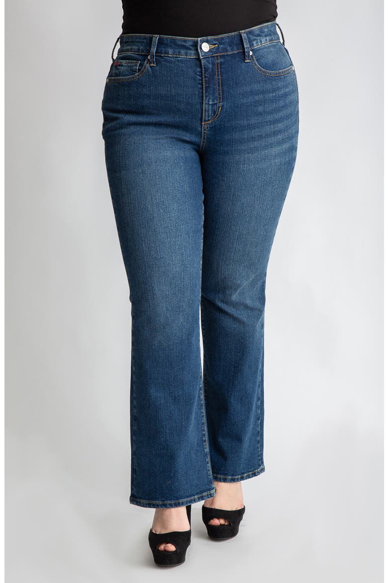 High Waist Bootcut Jeans, Main, color, LUNA