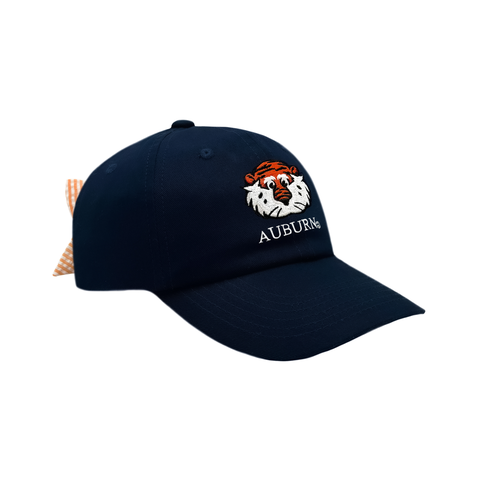 Auburn Tigers Aubie Bow Baseball Hat (Baby)