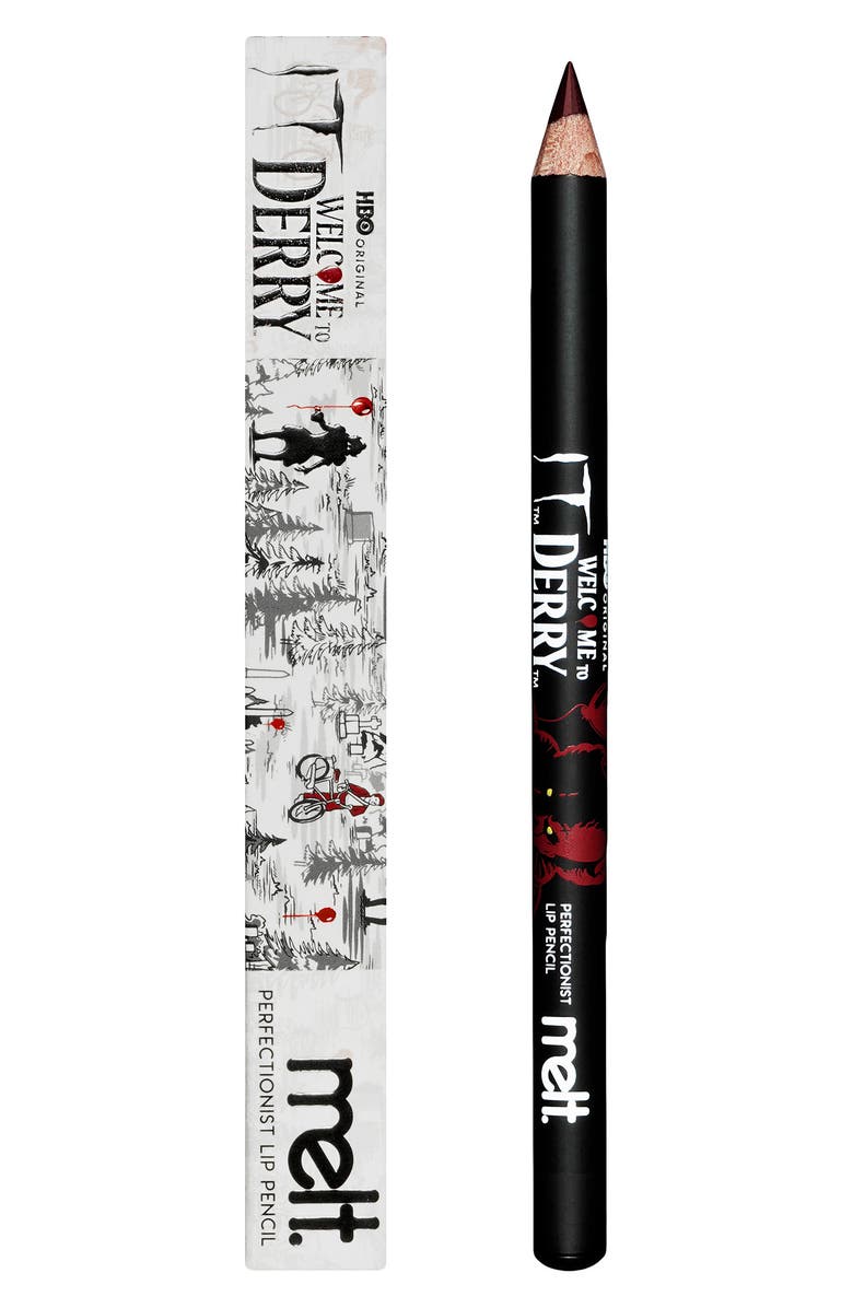 Melt Cosmetics Red Balloon Lip Pencil in Perfectionist, Main, color, Red Balloon