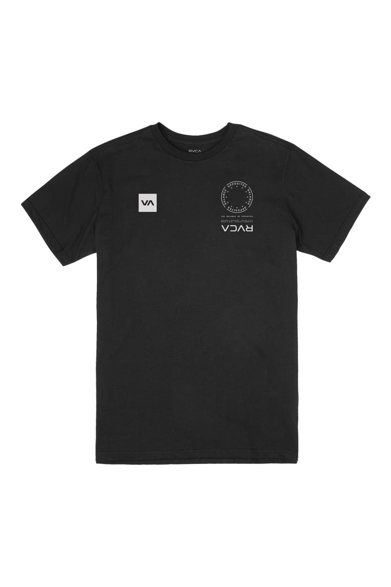 VA Mark Performance Graphic T-Shirt, Alternate, color, BLACK