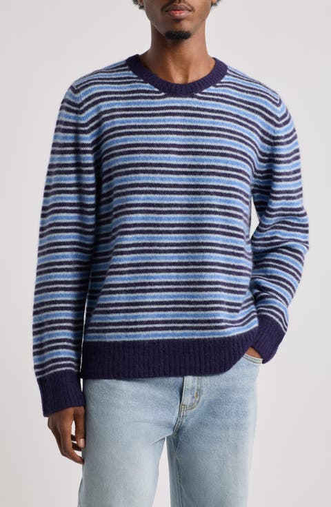 Reggie Stripe Crewneck Sweater
