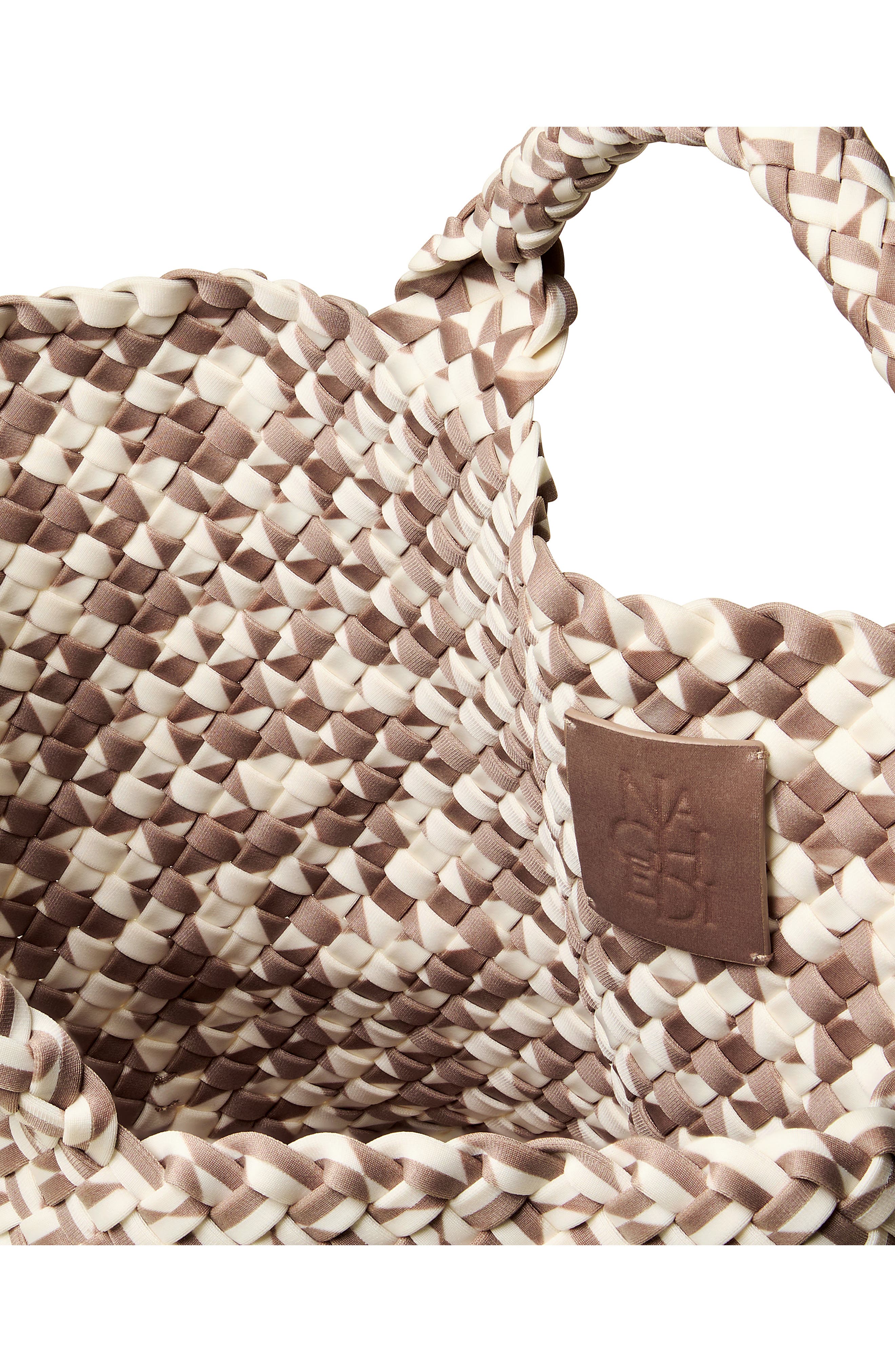 NAGHEDI Medium St. Barths Prism Tote, Alternate, color, Flax